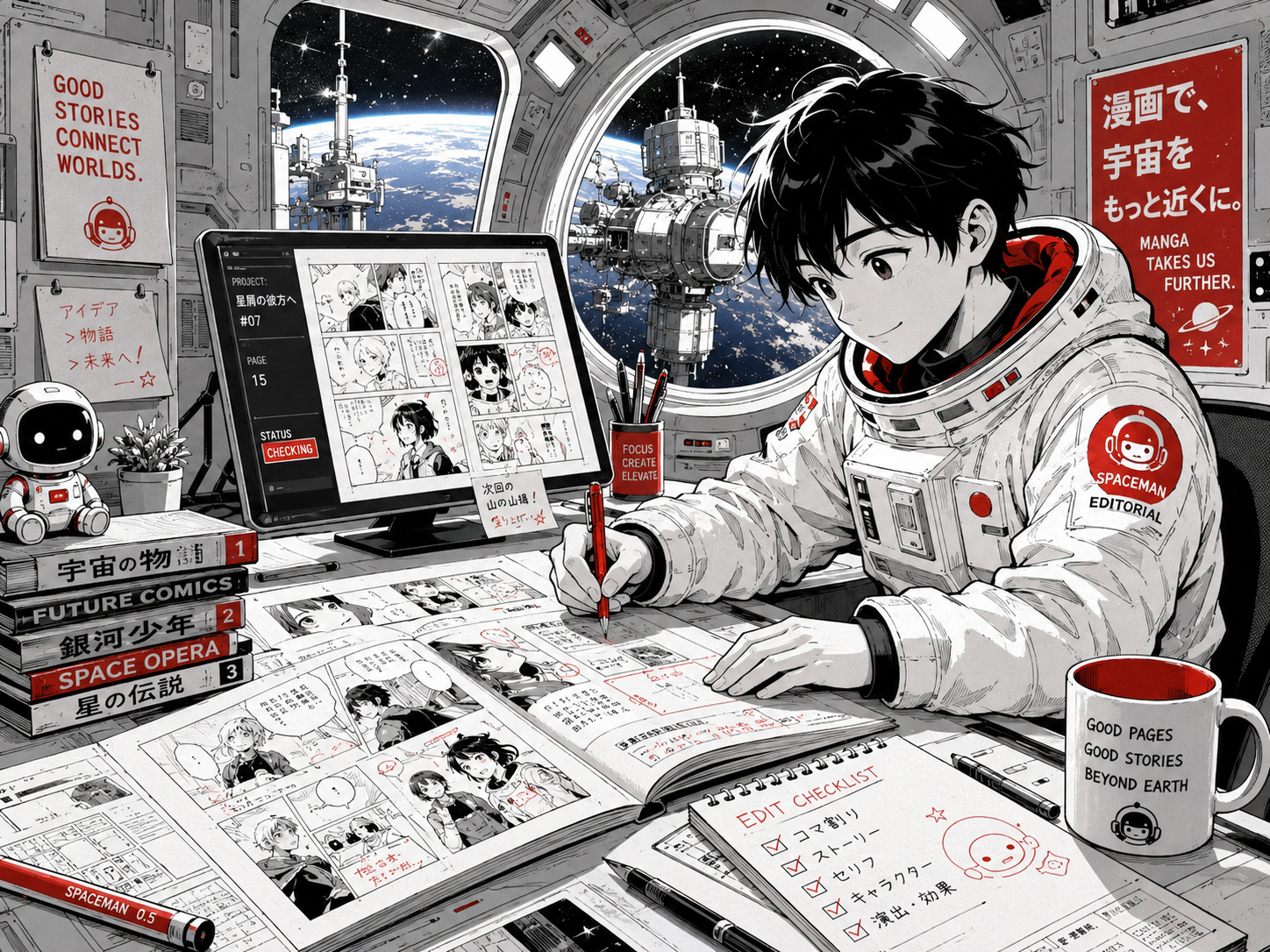 漫画掲載や出版に関する問い合わせ